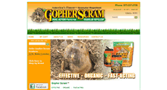 Desktop Screenshot of gopherscram.com